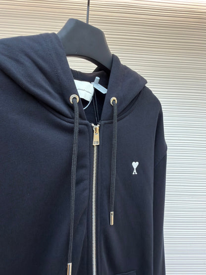 de Cœur Zip-Up Hoodie
