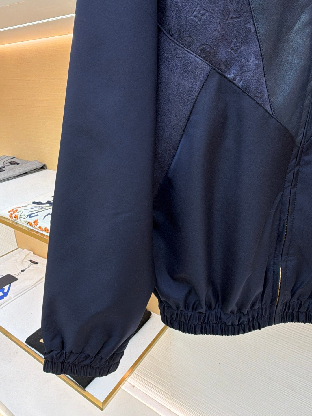 Monogram Leather Jacket