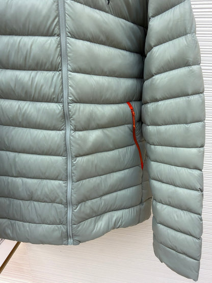 Embroidered Down Jacket