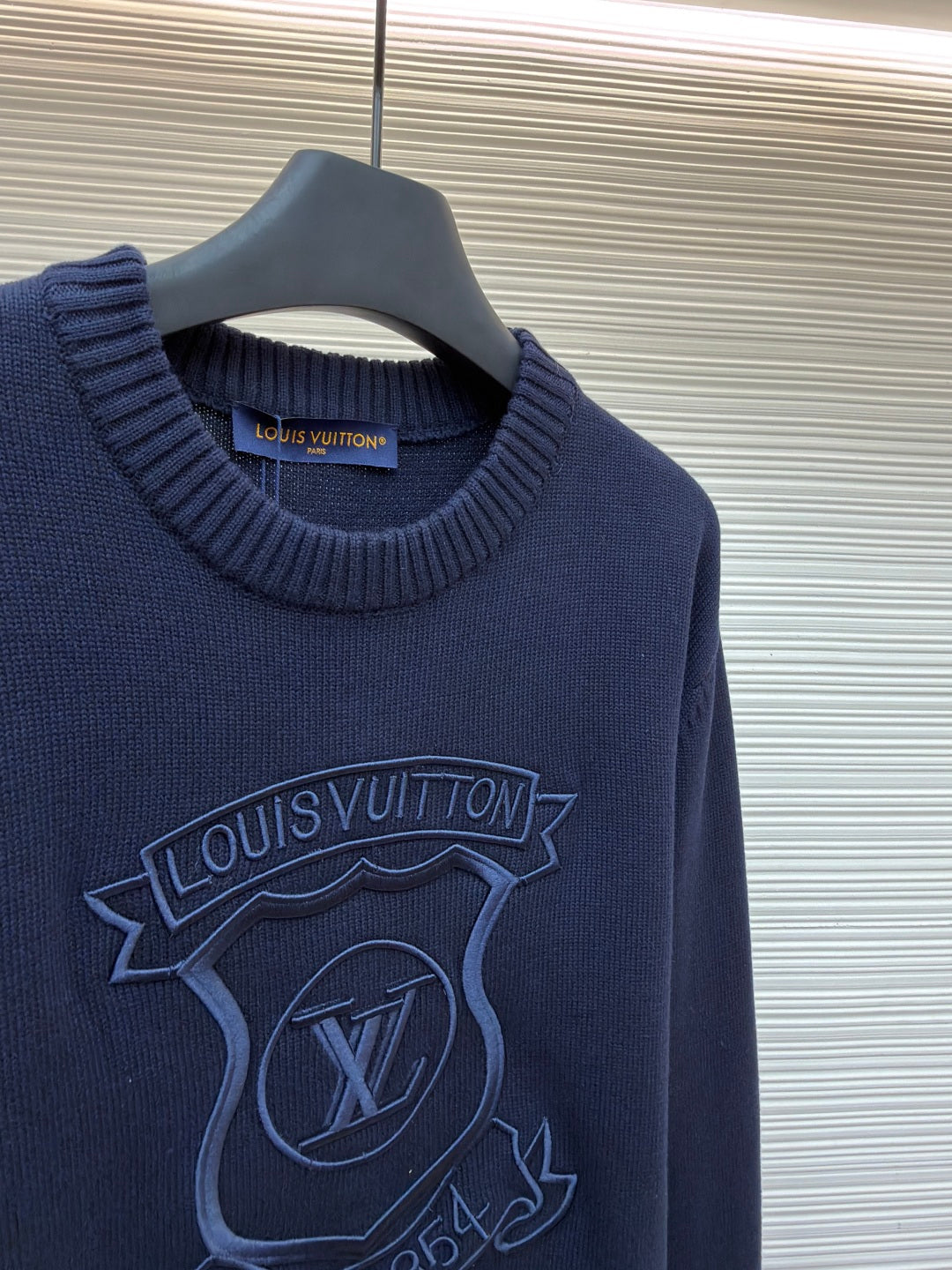 LV Logo Crewneck Sweater