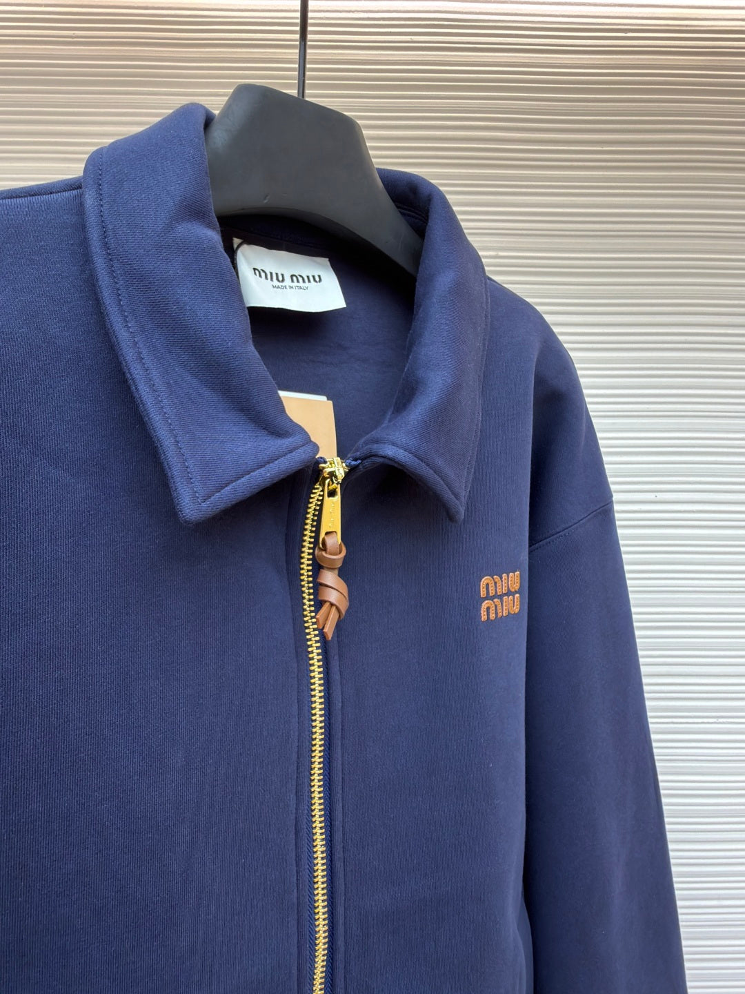 Embroidered Zip Jacket