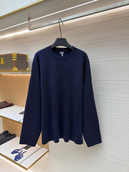 Embroidered Crewneck Sweater