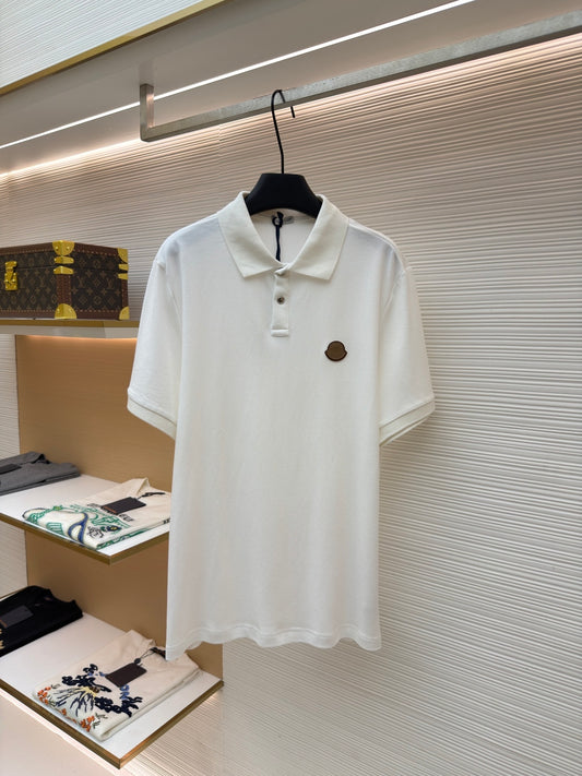 Logo Patch Polo Shirt