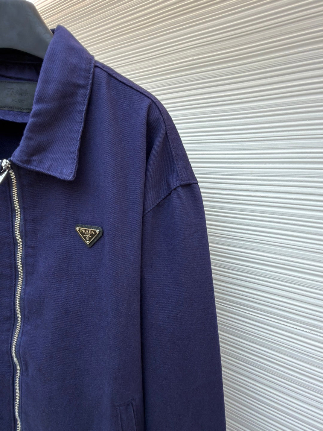 Triangle Logo Denim Jacket