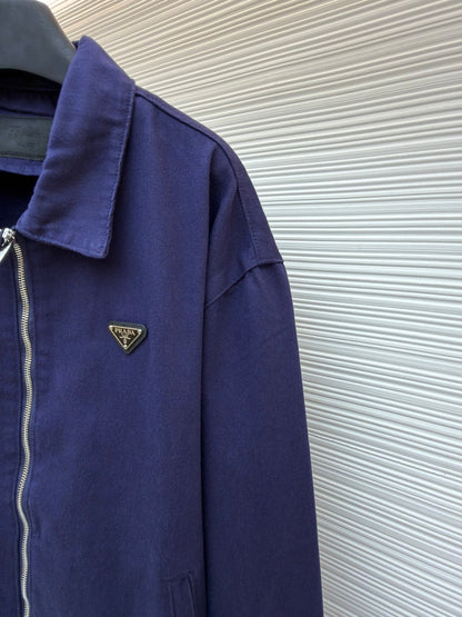 Triangle Logo Denim Jacket