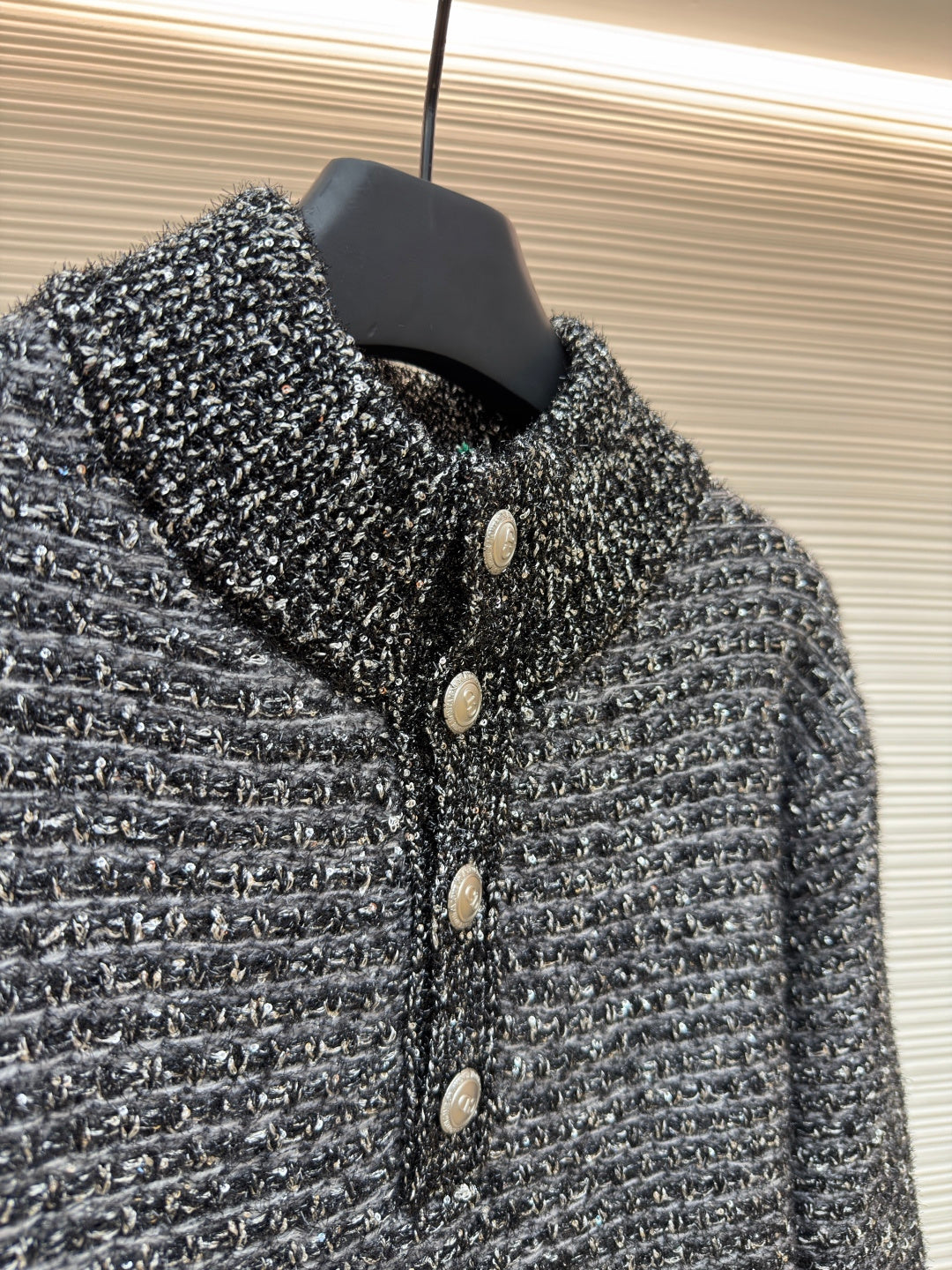 Tweed Crewneck Sweater