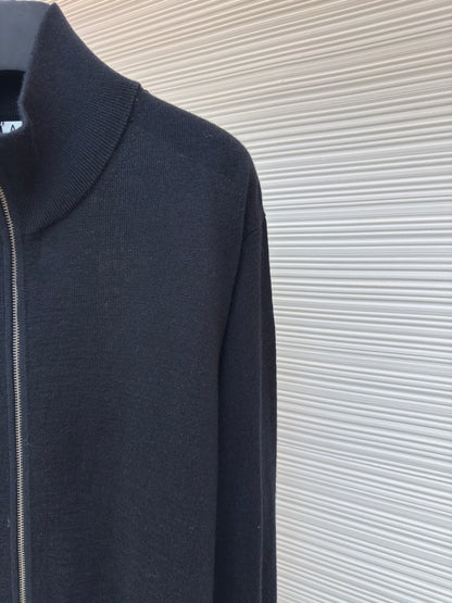 Bow Motif Wool Jacket