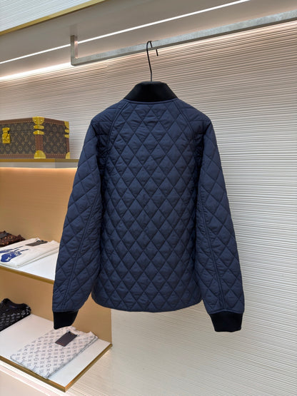 Vintage Check Down Jacket