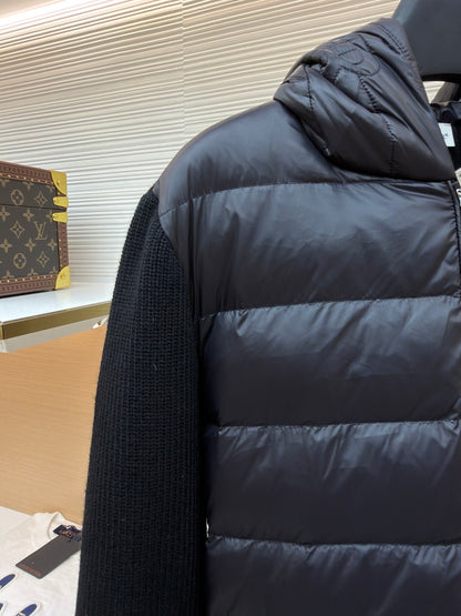 Embroidered Down Jacket