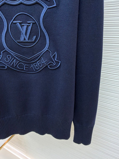 LV Logo Crewneck Sweater
