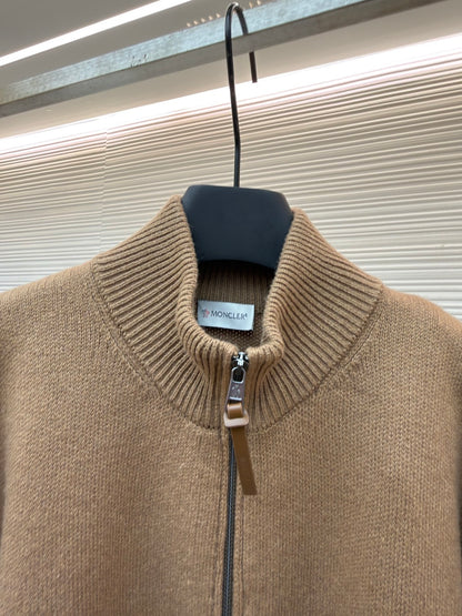Logo Patch Knit Cardigan