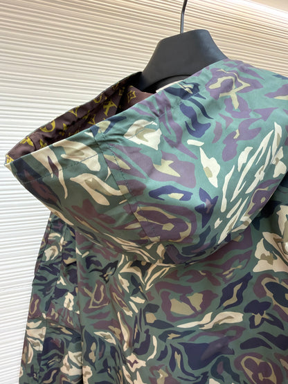 Graphic Hooded Jacket