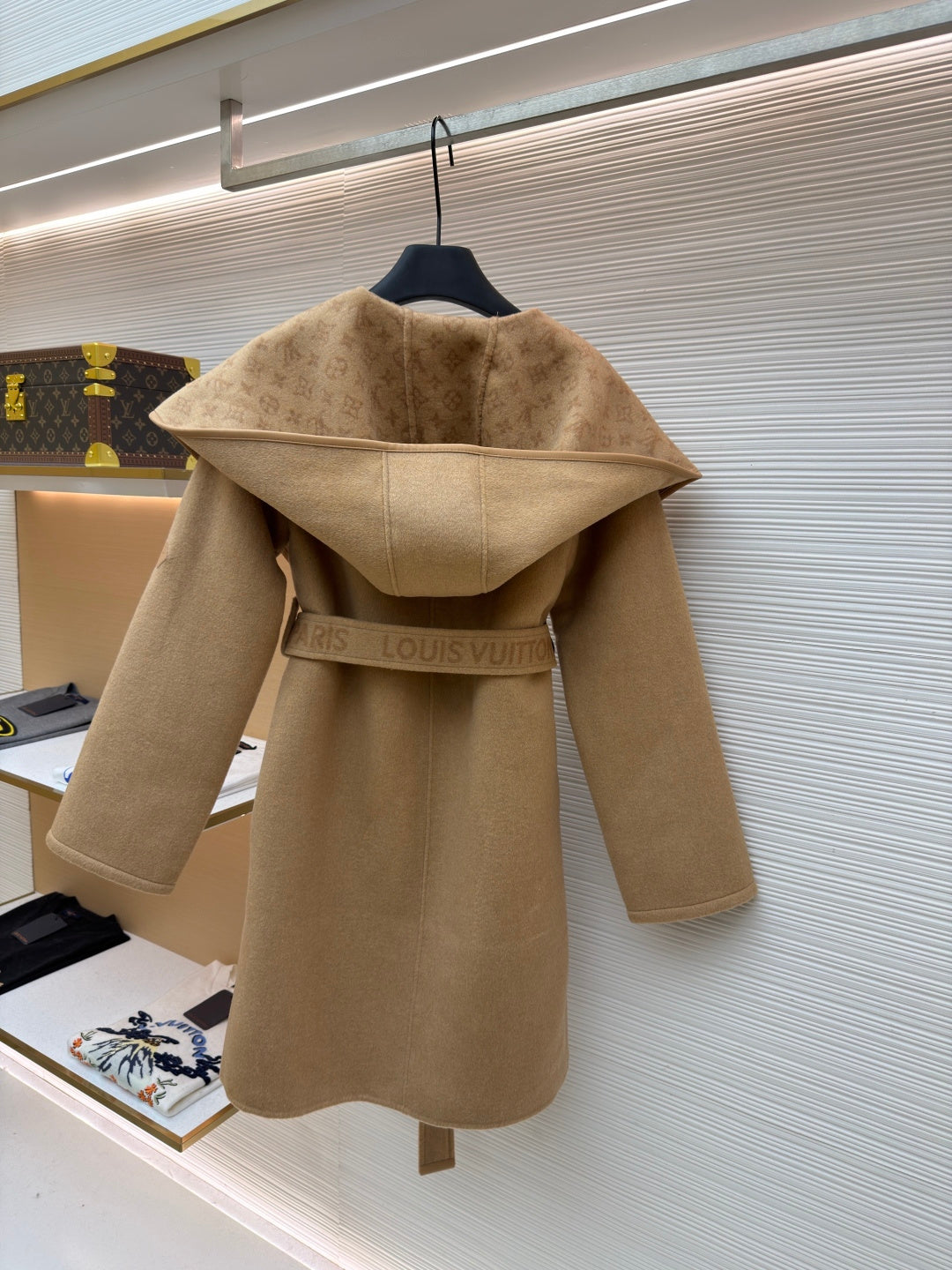 Wool Hooded Coat