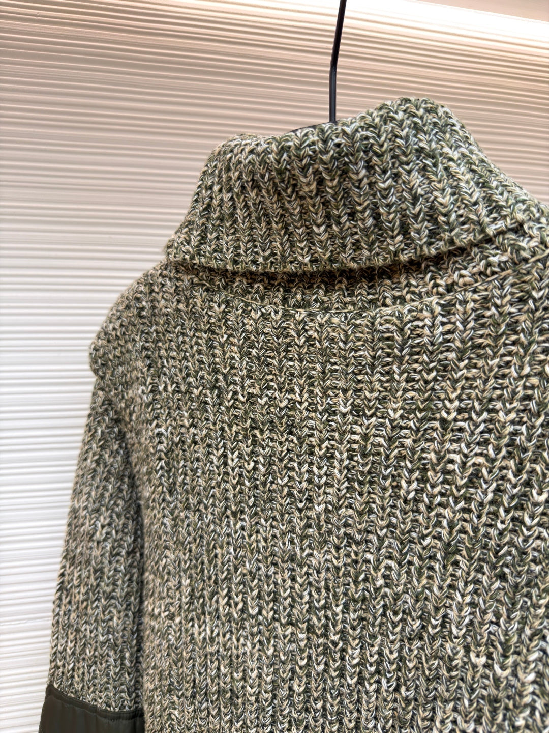 Logo Patch Turtleneck Sweater