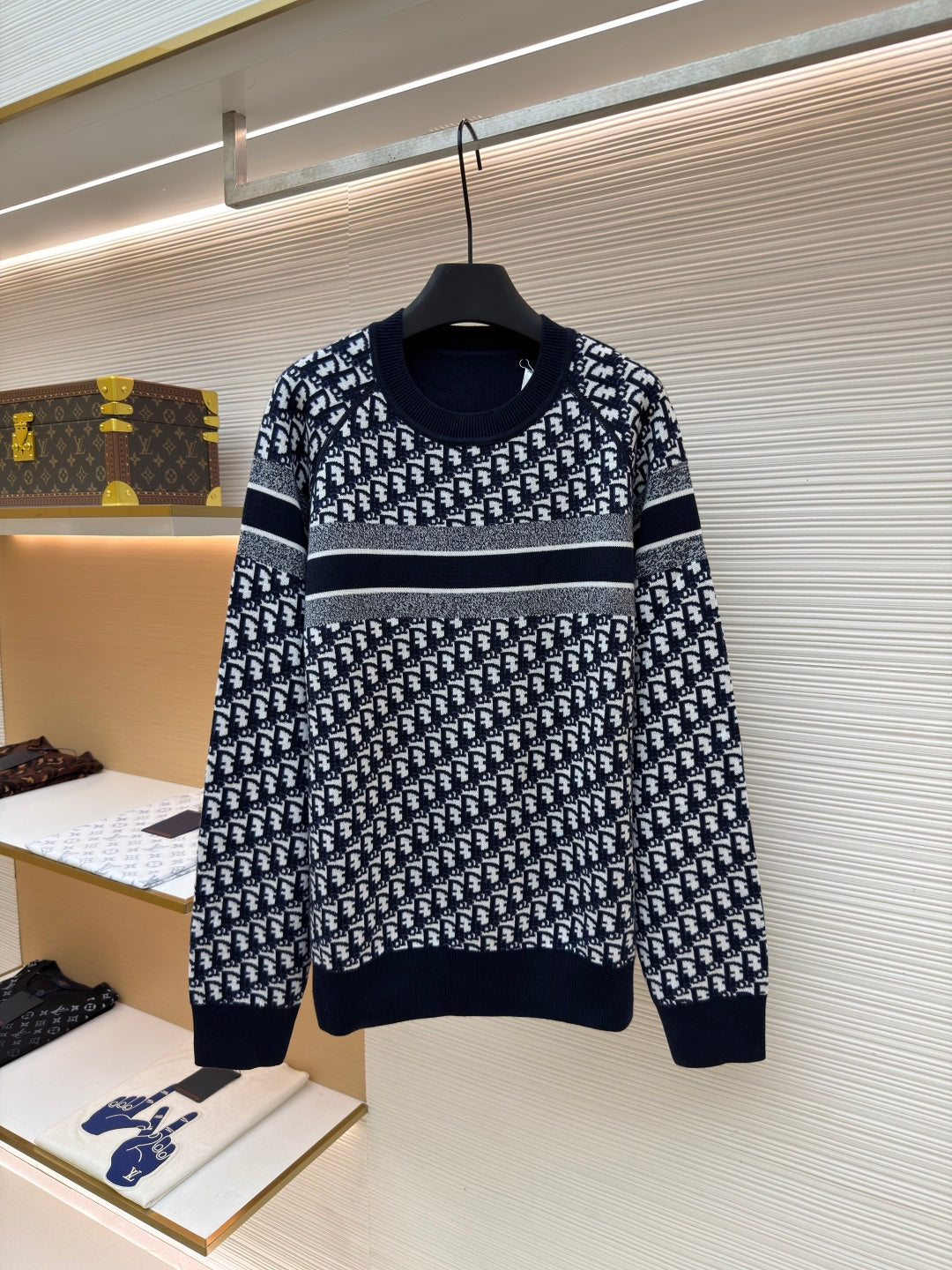 Reversible Crewneck Sweater