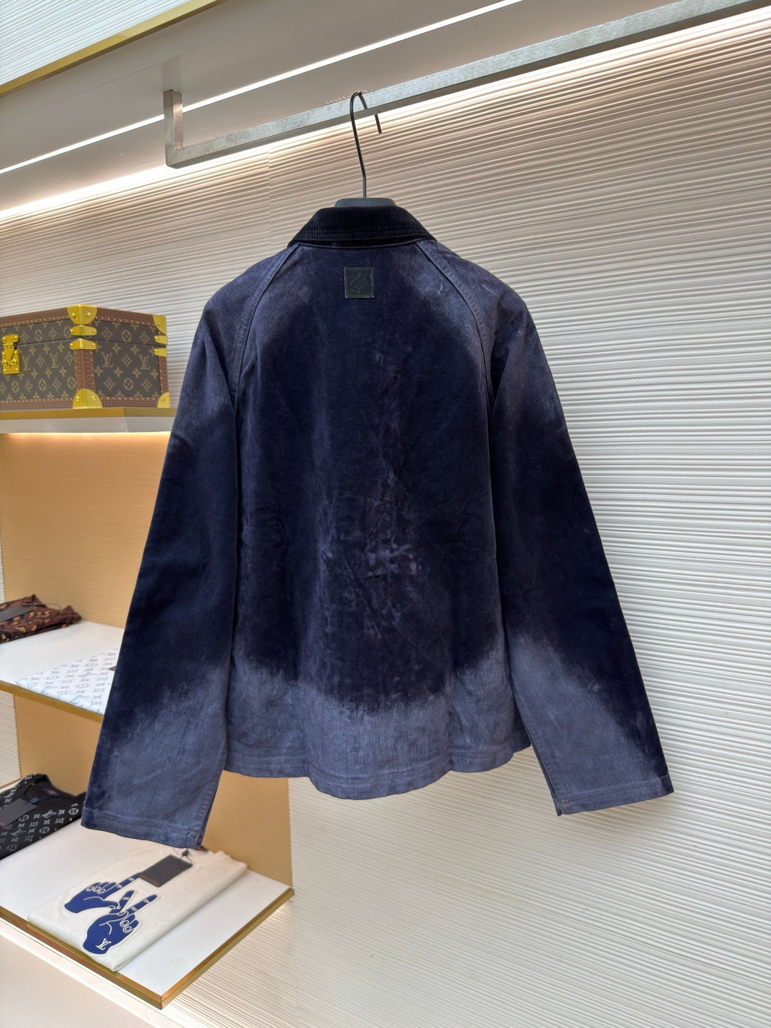 LV Logo Denim Jacket