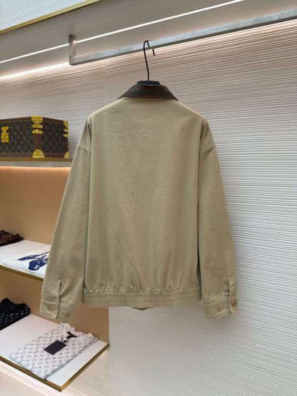 Embroidered Zip Jacket