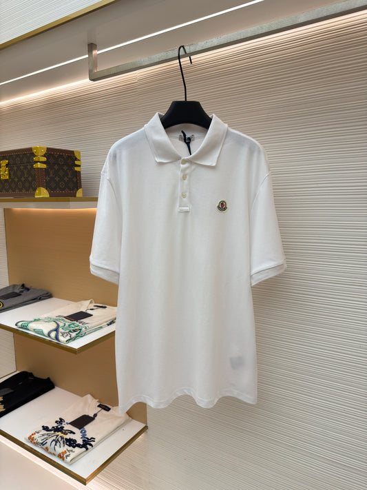 Logo Patch Polo Shirt