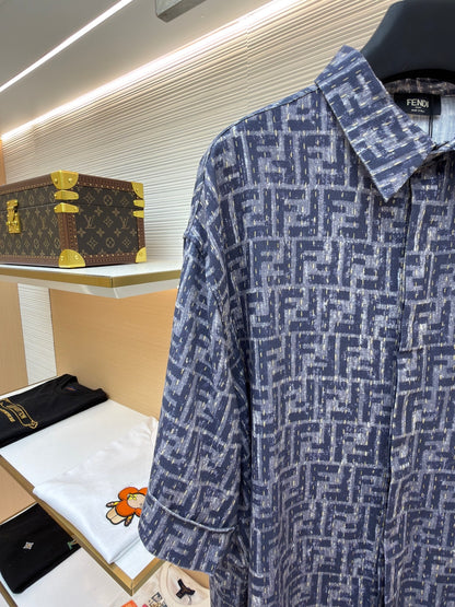 Logo Denim Shirt