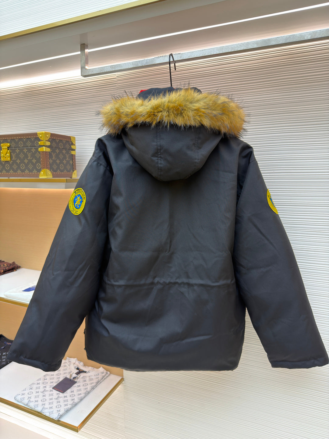 Reversible Hooded Down Jacket