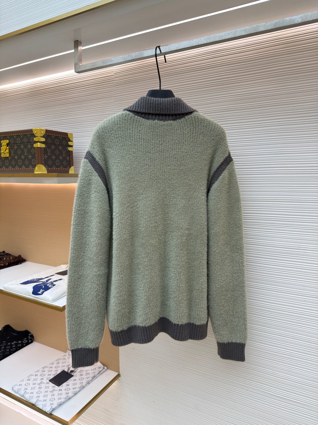 LV Logo Zip Jacket