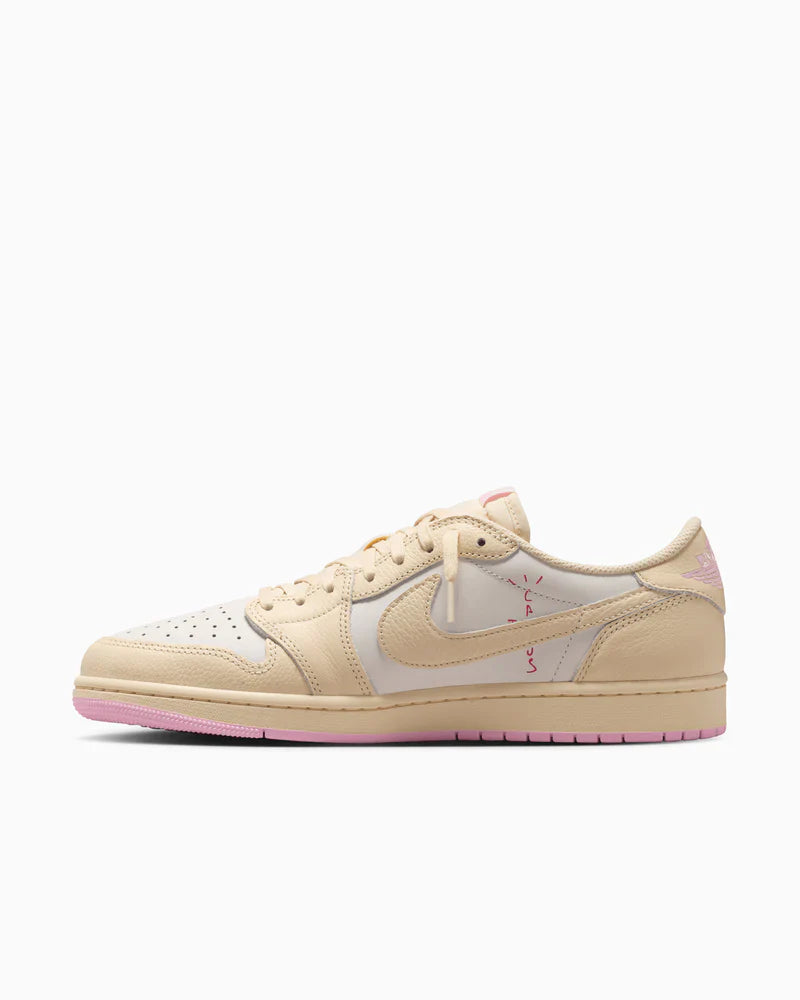 JORDAN X TRAVIS SCOTT AIR JORDAN 1 LOW SAIL SHY PINK