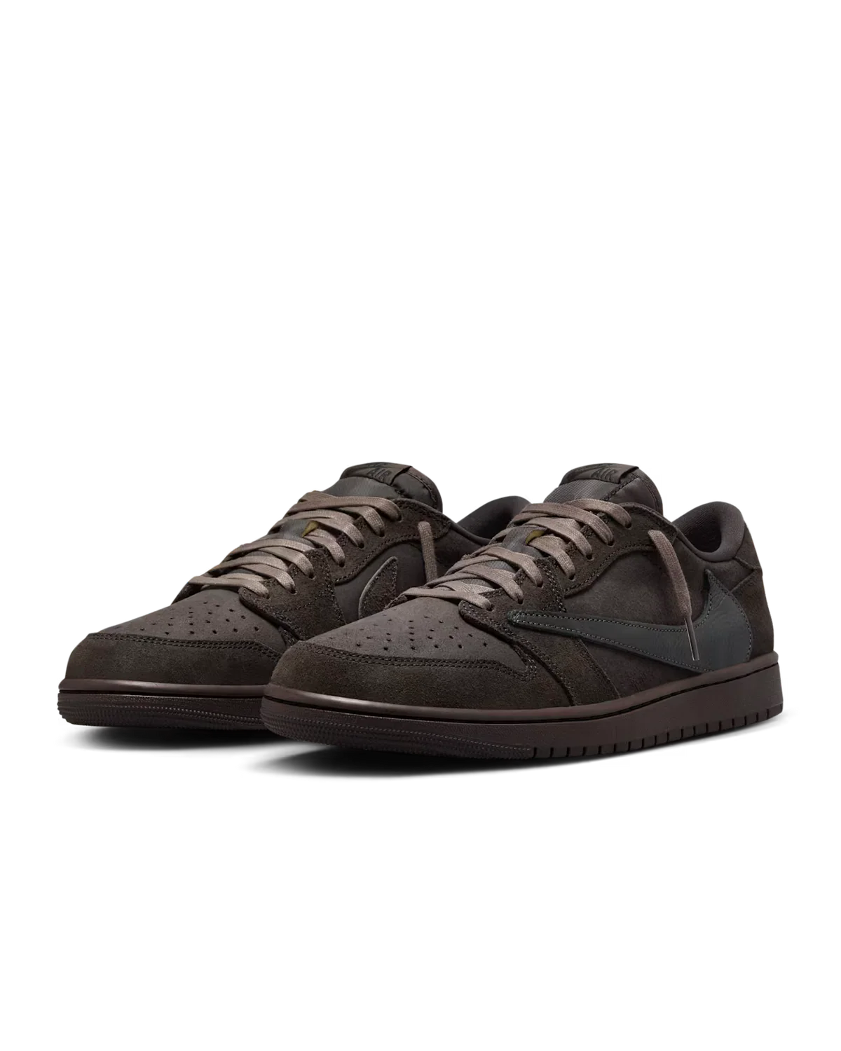 JORDAN X TRAVIS SCOTT AIR JORDAN 1 LOW VELVET BROWN