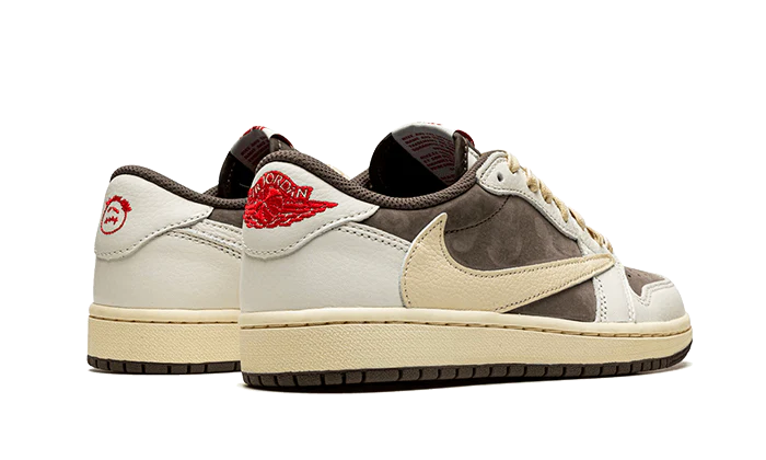JORDAN X TRAVIS SCOTT AIR JORDAN 1 LOW REVERSE MOCHA