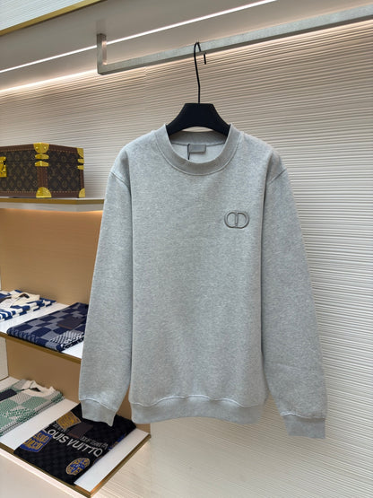 Embroidered Crewneck Sweatshirt