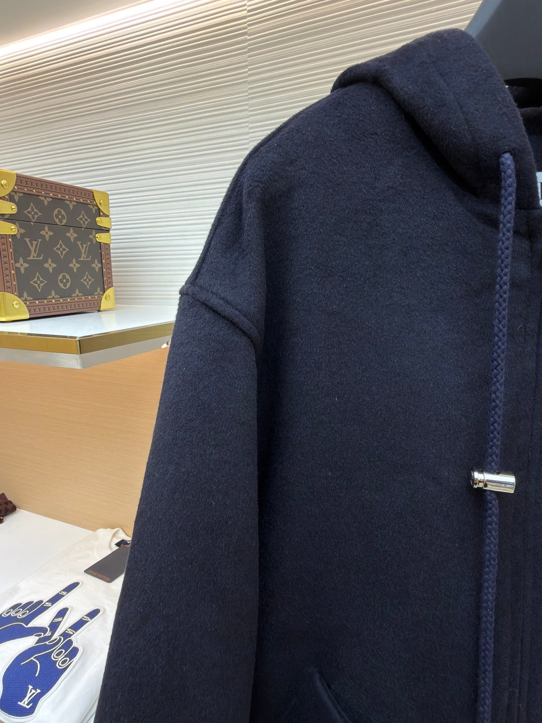 Logo Hooded Coat