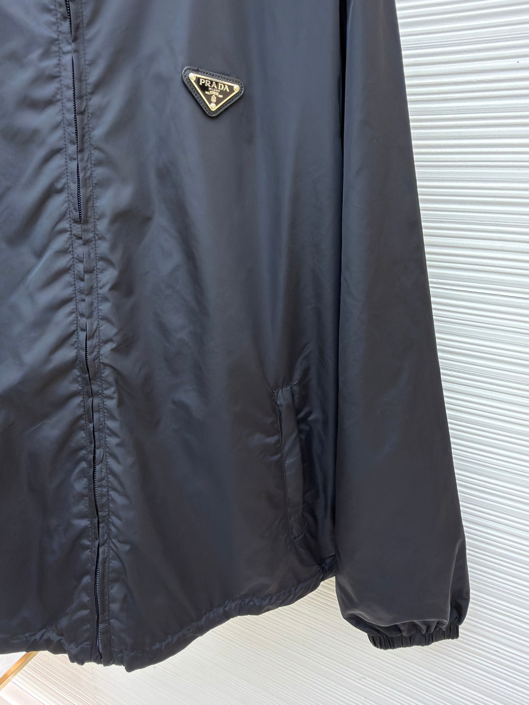 Triangle Logo Hooded Jacket