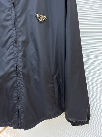 Triangle Logo Hooded Jacket