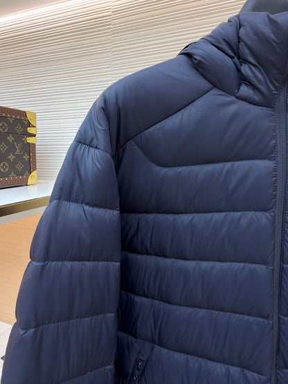 Embroidered Down Jacket