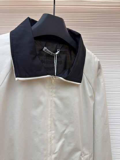 Embroidered Zip Jacket