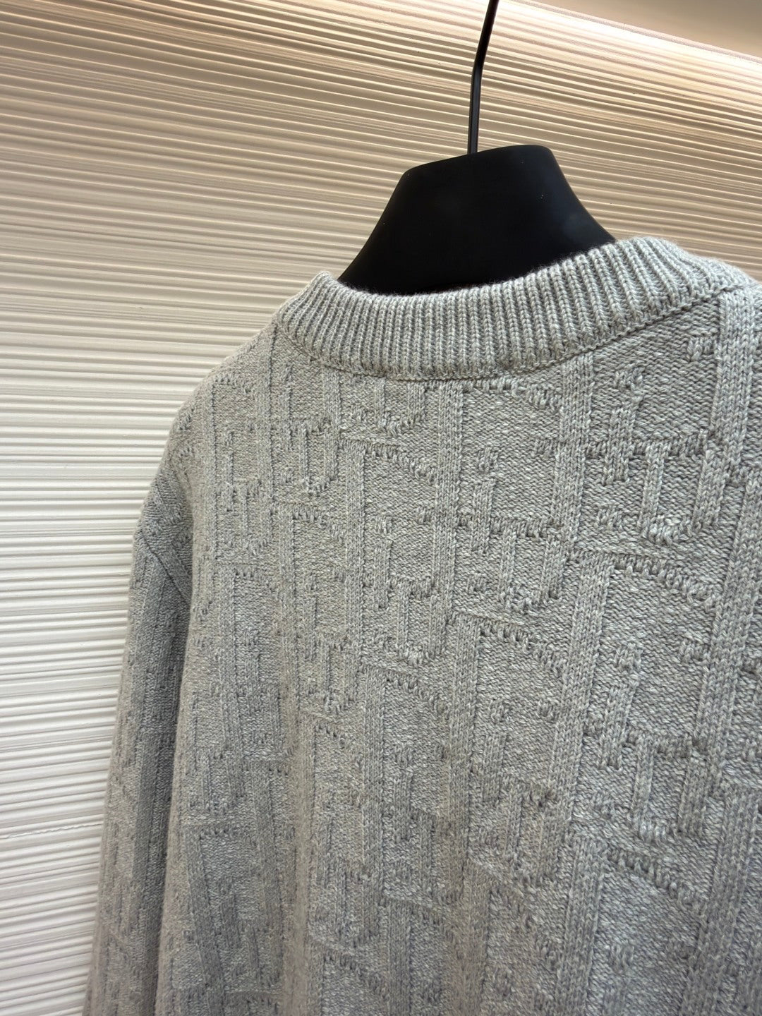 Oblique Crewneck Sweater
