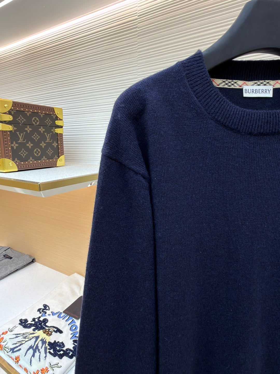 Embroidered Crewneck Sweater
