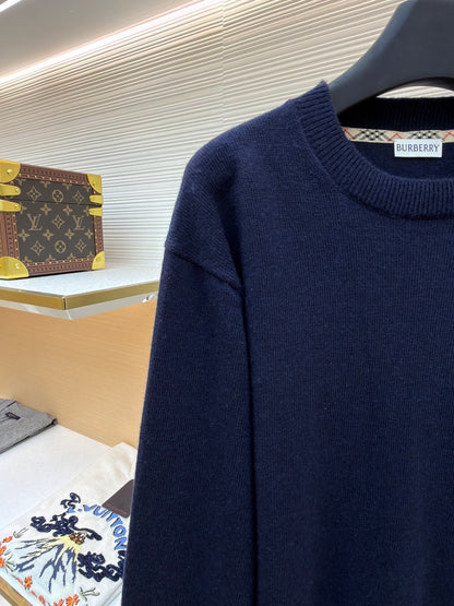 Embroidered Crewneck Sweater