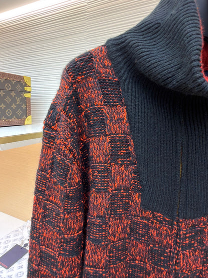 Damier Crewneck Sweater