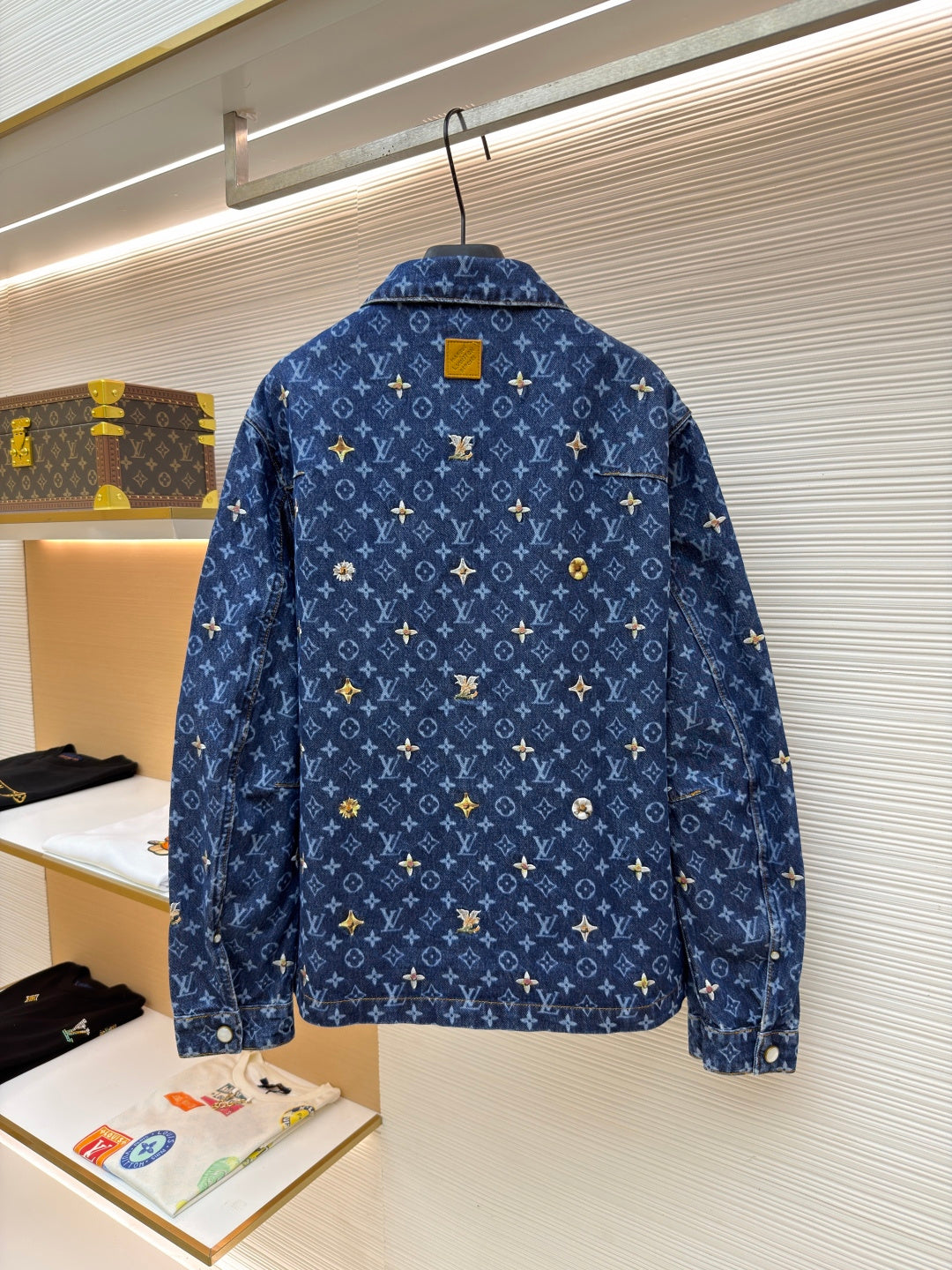 LV Logo Denim Jacket