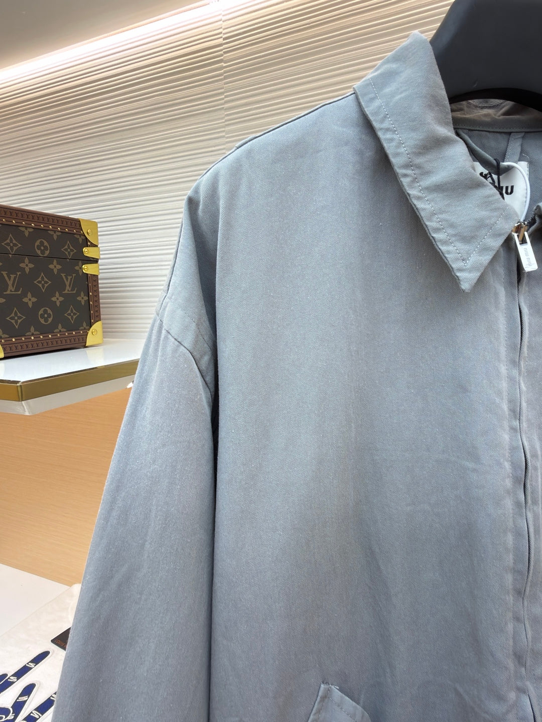 Embroidered Zip Jacket