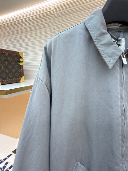 Embroidered Zip Jacket