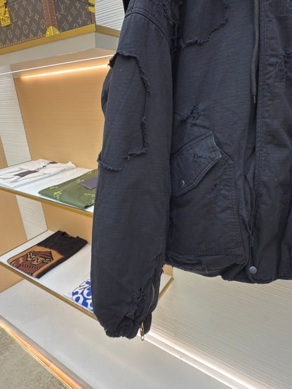 Destroyed Down Jacket