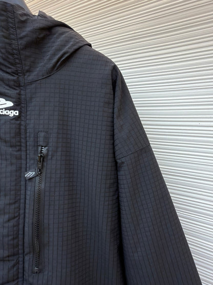 Embroidered Windbreaker Jacket