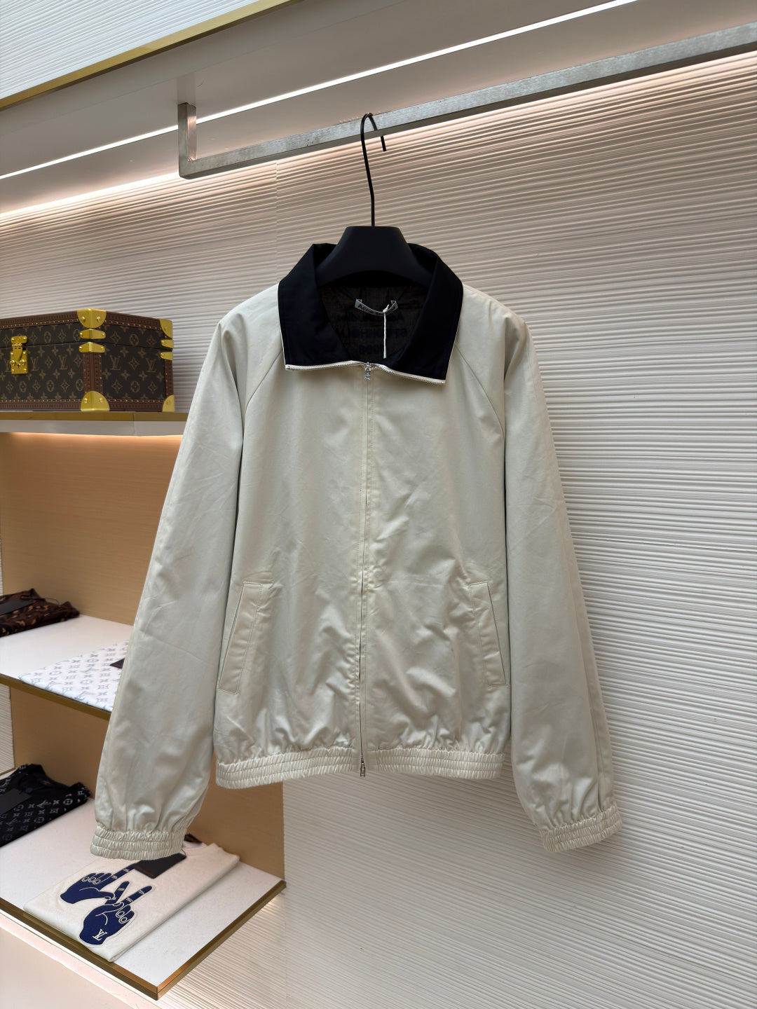 Embroidered Zip Jacket