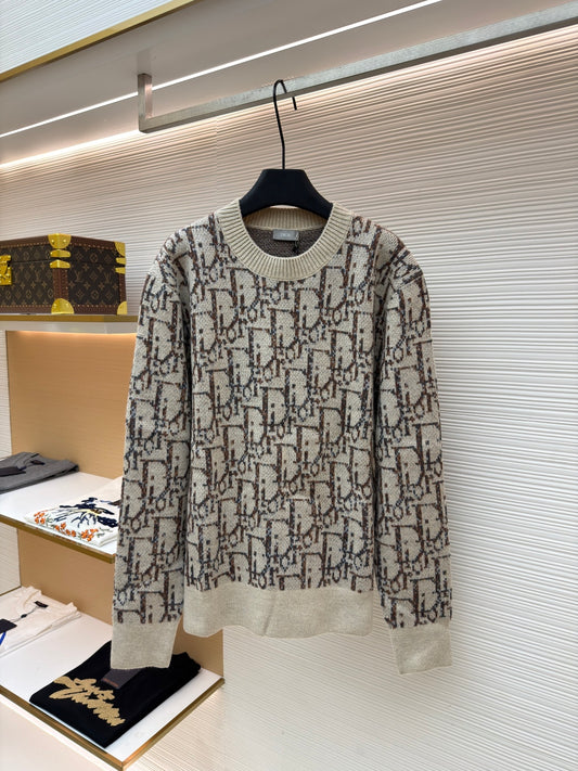 Oblique Crewneck Sweater