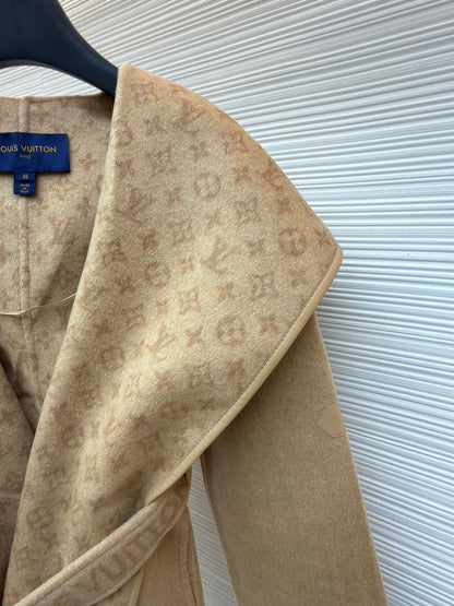 Wool Hooded Coat