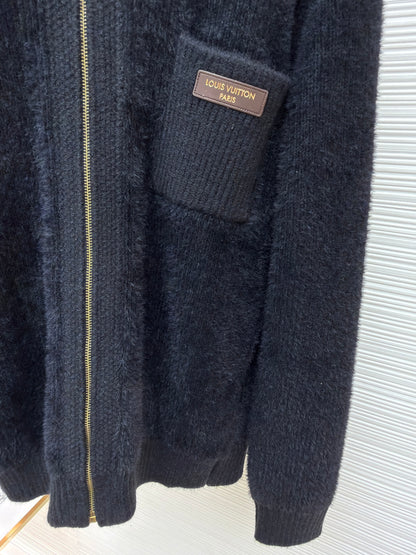 LV Logo Zip Jacket