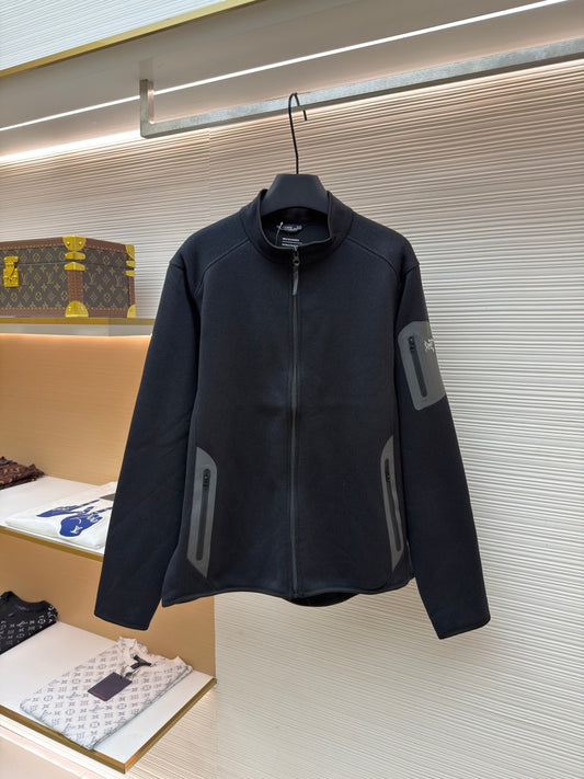 Embroidered Windbreaker Jacket