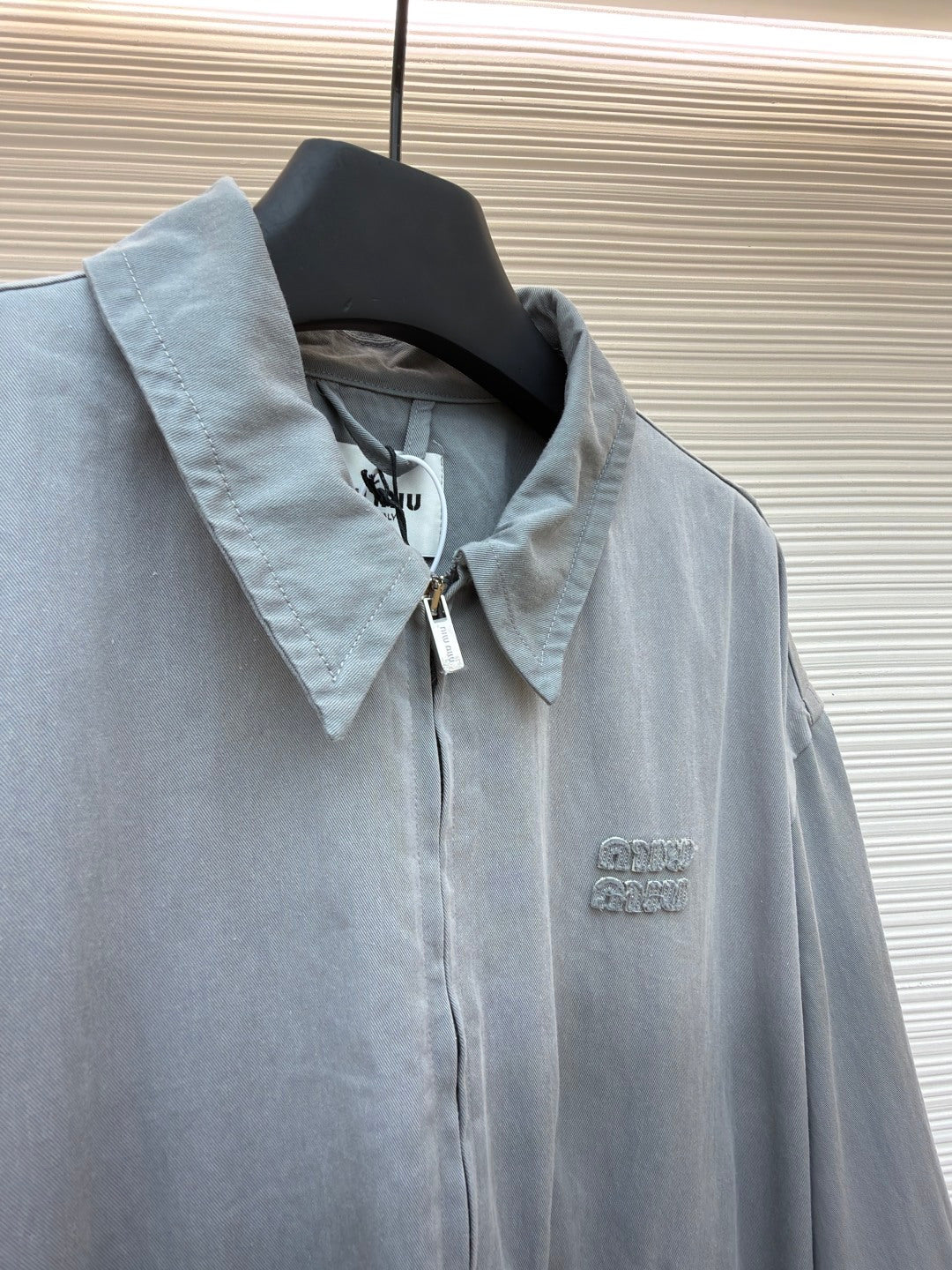 Embroidered Zip Jacket