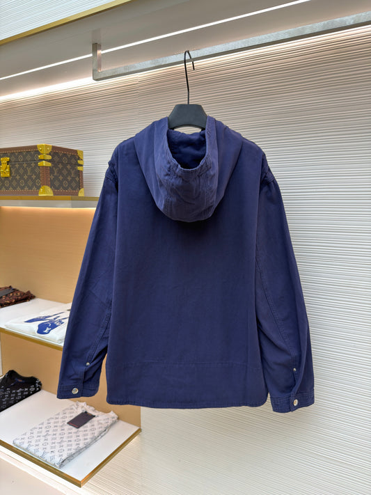 Embroidered Zip Jacket